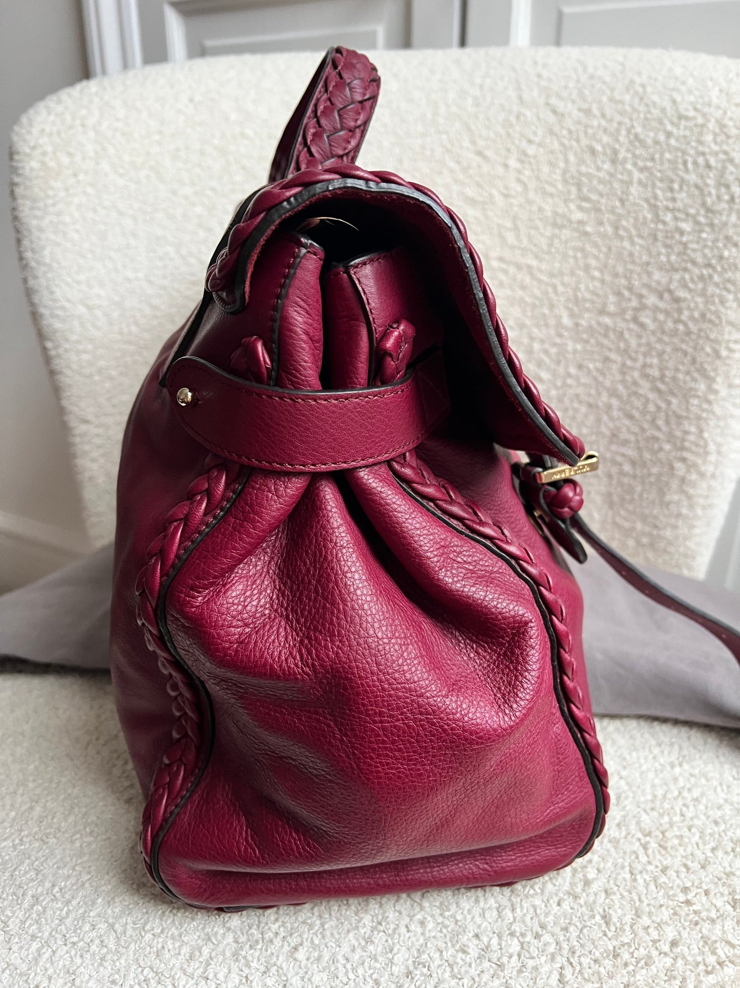 Mulberry Oversized Berry Woven Trim Alexa (RRP £1100)