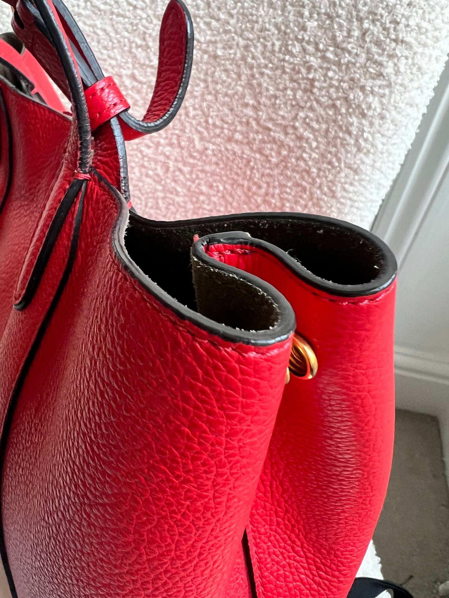 Mulberry Small Ruby Red Bayswater Tote (RRP £795)