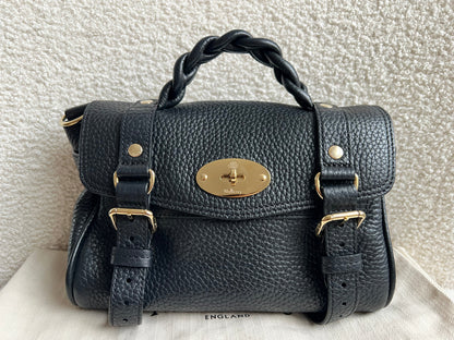 Mulberry Black Mini Alexa (RRP £995)