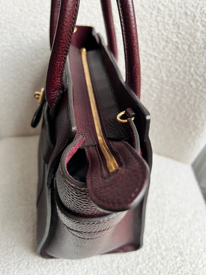 Mulberry Oxblood Small Zipped Bayswater (RRP £1,245)