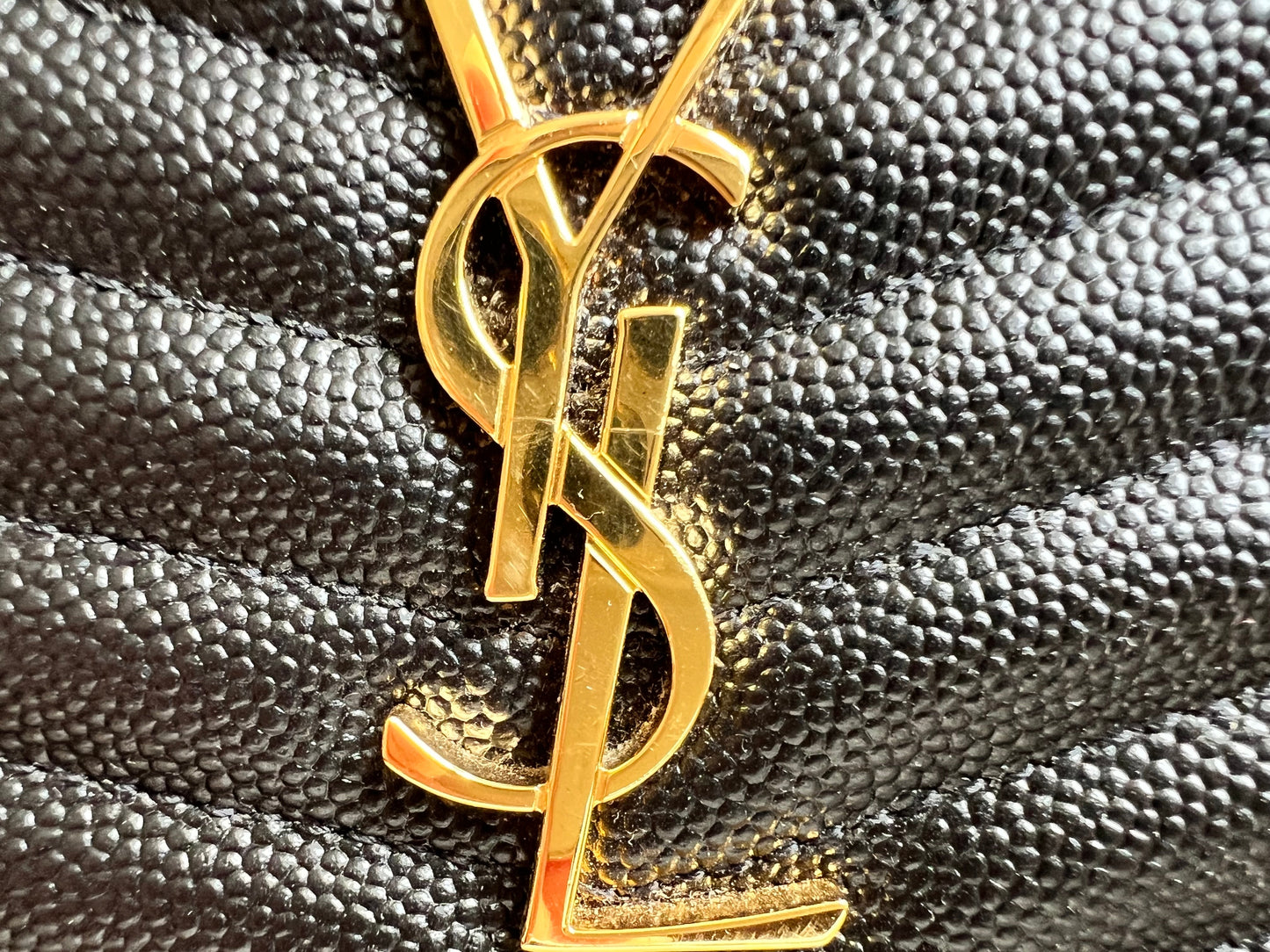 Yves Saint Laurent (YSL) Black Mini Lou Camera Bag (RRP £1285)