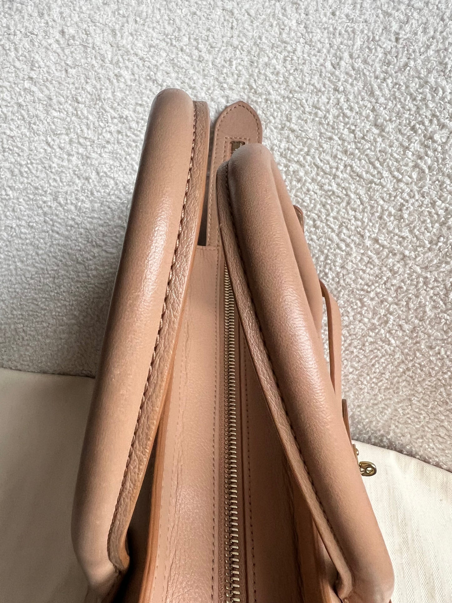 Mulberry Light Salmon Small Zipped Bayswater (RRP £1,245)