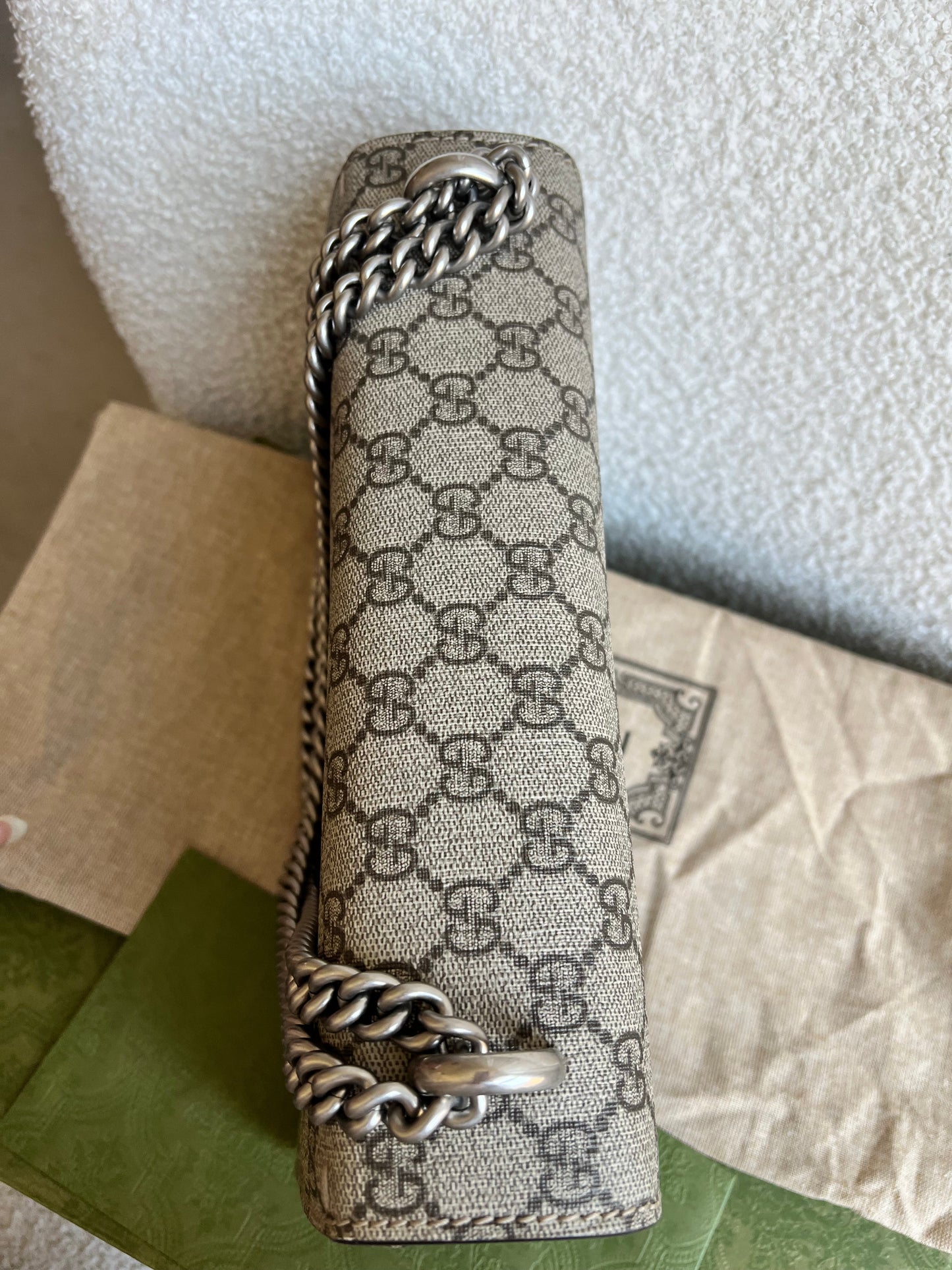 Gucci Dionysus GG Supreme Small Shoulder Bag (RRP £2,280)