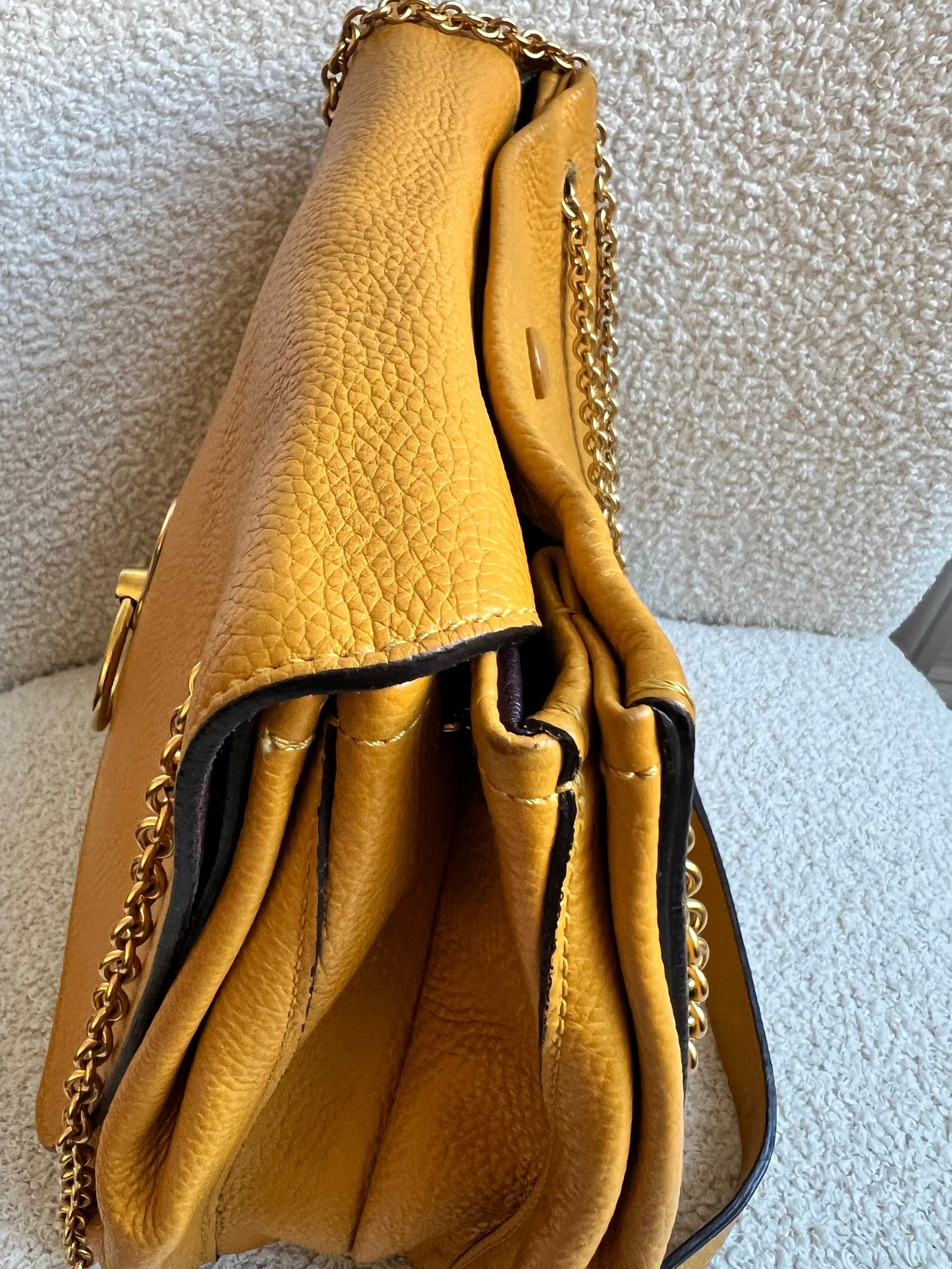 Mulberry Deep Amber Marloes Satchel (RRP £1095)