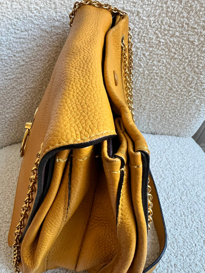 Mulberry Deep Amber Marloes Satchel (RRP £1095)