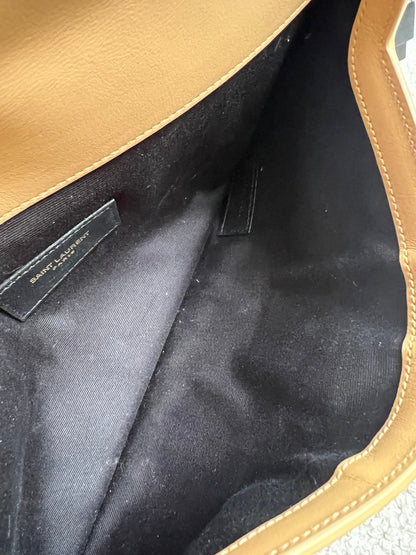 Yves Saint Laurent (YSL) Raffia Uptown Pouch Clutch (RRP £535)