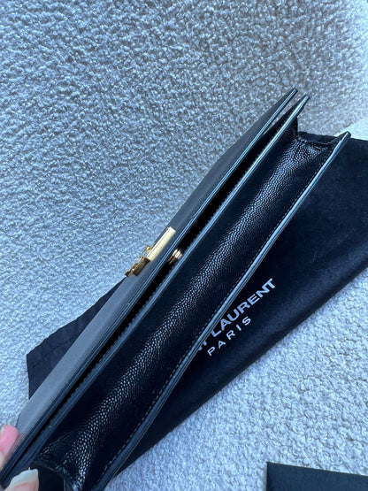 Yves Saint Laurent (YSL) Black Kate Clutch (RRP £1,190)