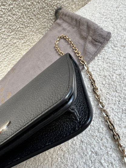 Mulberry Black Bayswater Clutch (RRP £495)