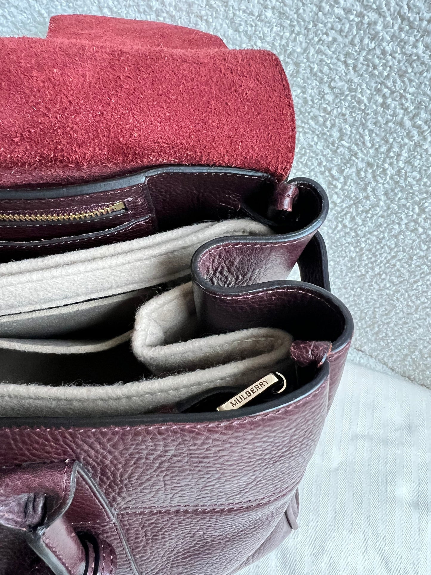 Mulberry Oxblood Bayswater (RRP £1095)
