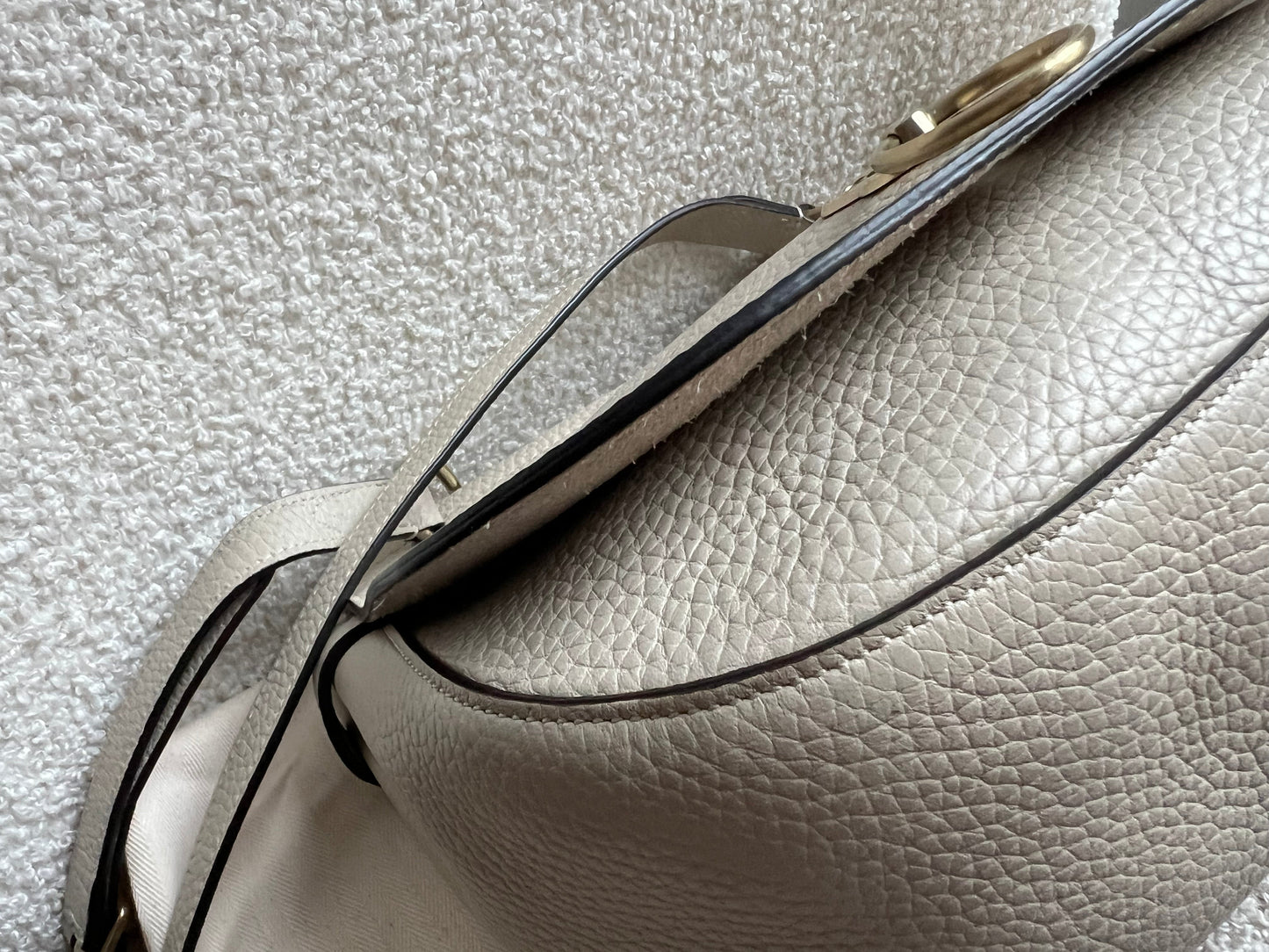 Mulberry Chalk Soft Amberley Satchel (RRP £1,195)