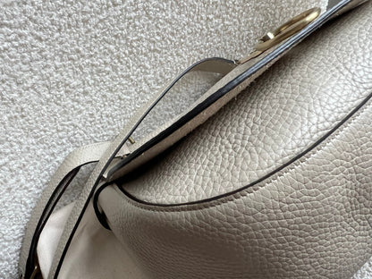 Mulberry Chalk Soft Amberley Satchel (RRP £1,195)