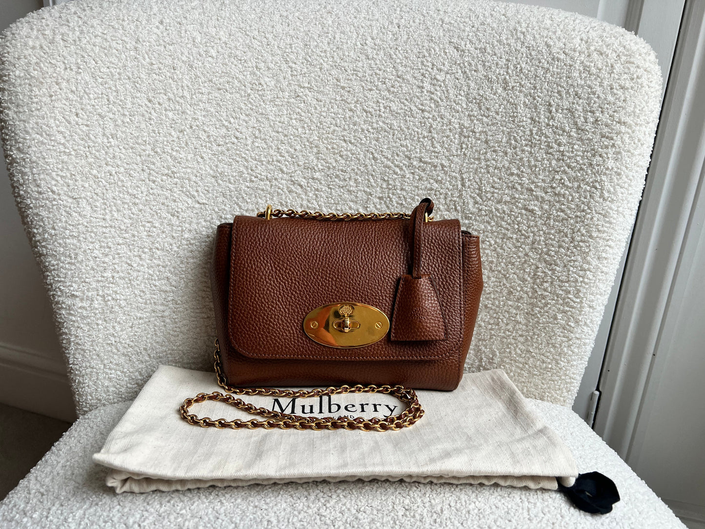 Mulberry Oak Regular Lily with Gold Hardware (RRP £995)