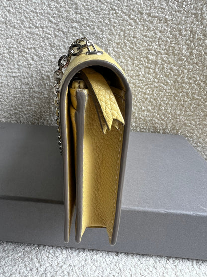 Mulberry Camomile Yellow Bayswater Clutch (RRP £495)