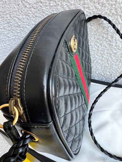 Gucci Mini Black Trapuntata Camera Bag