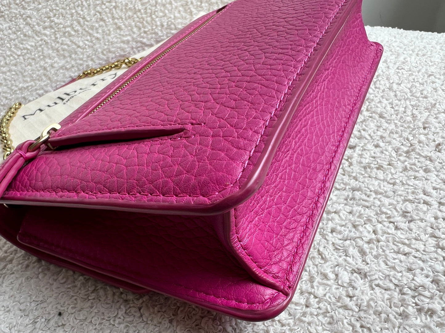 Mulberry Pink Small Darley Shoulder Bag (RRP £695)