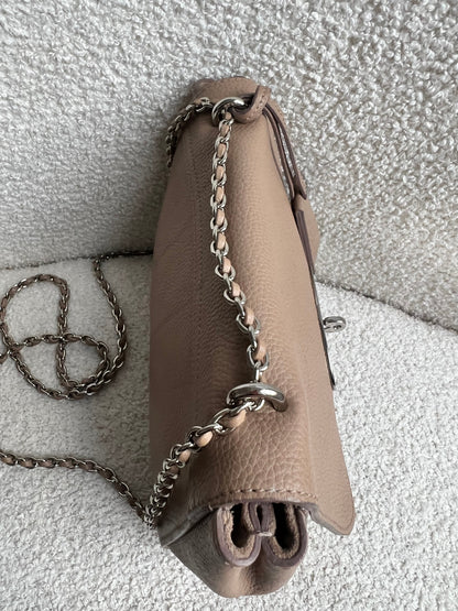Mulberry Mushroom Grey Regular Lily with Silver Hardware (RRP £995)