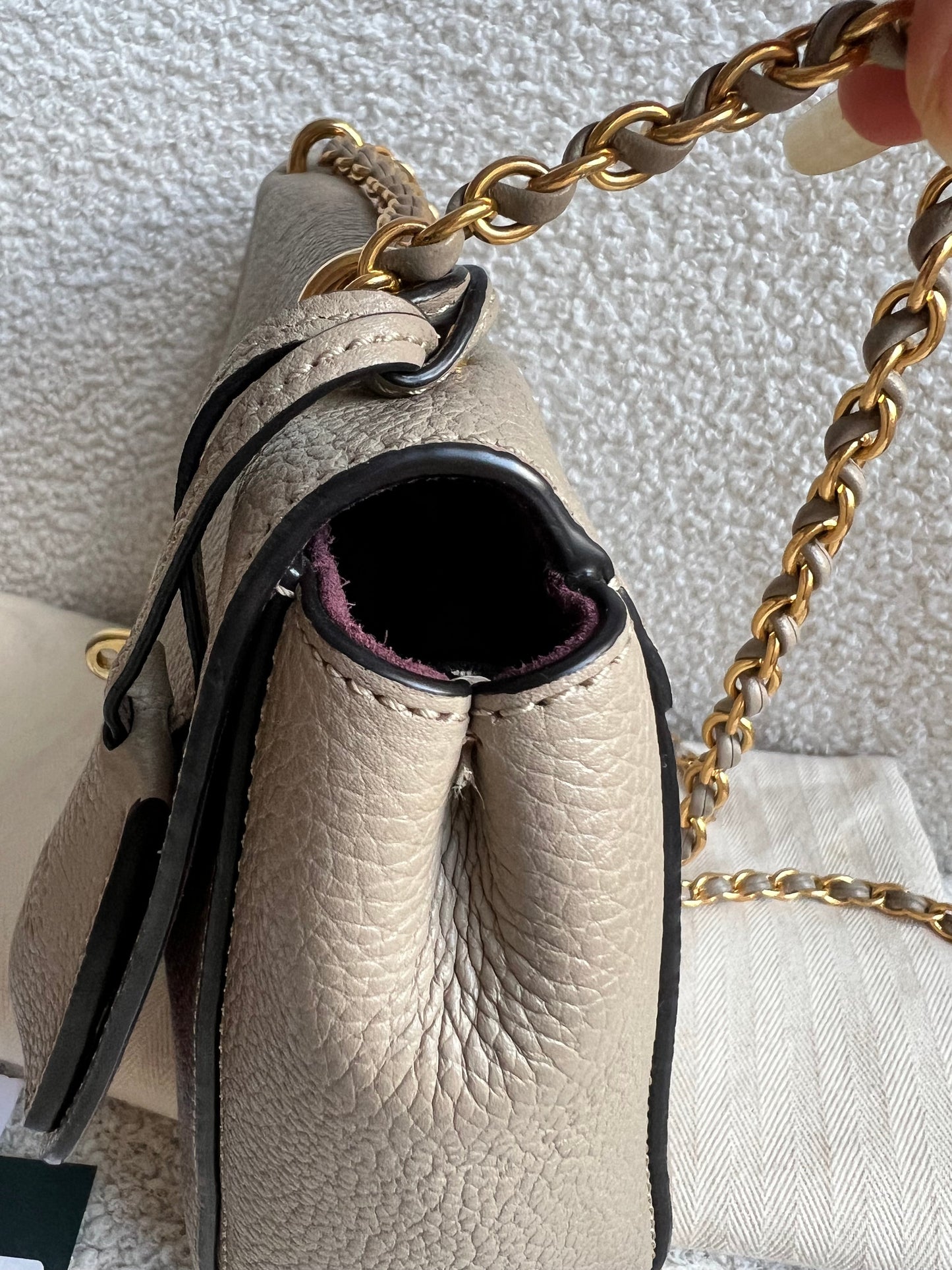 Mulberry Dune Regular Lily with Gold Hardware (RRP £995)