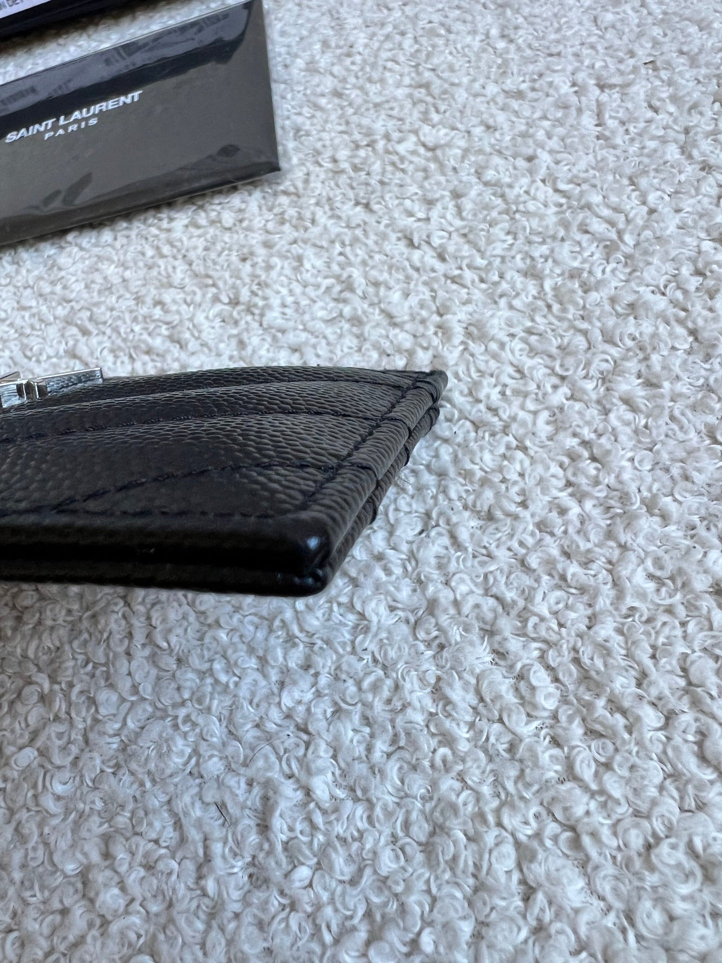 Yves Saint Laurent (YSL) Black Card Holder (RRP £260)