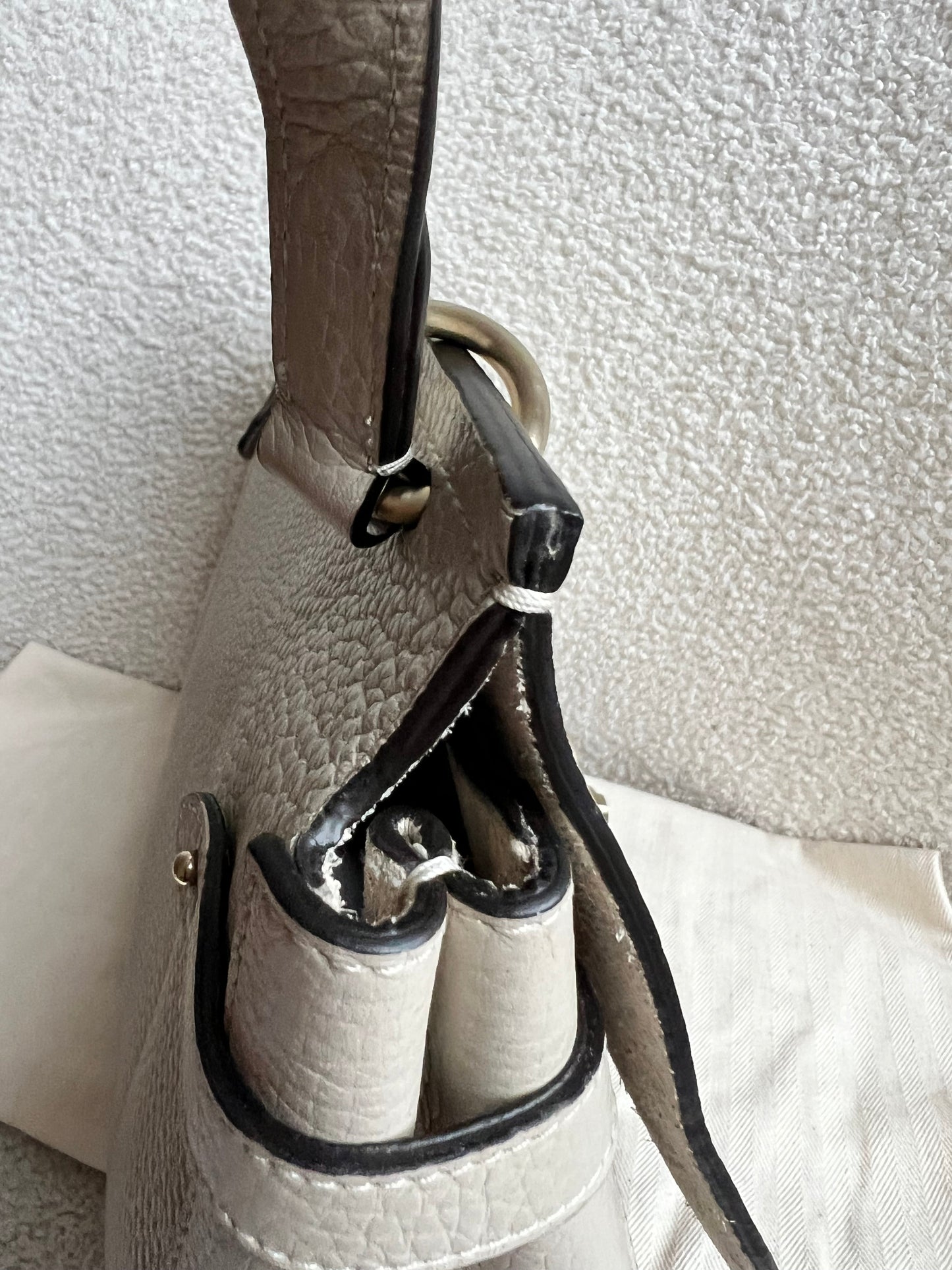 Mulberry Chalk Soft Amberley Satchel (RRP £1,195)