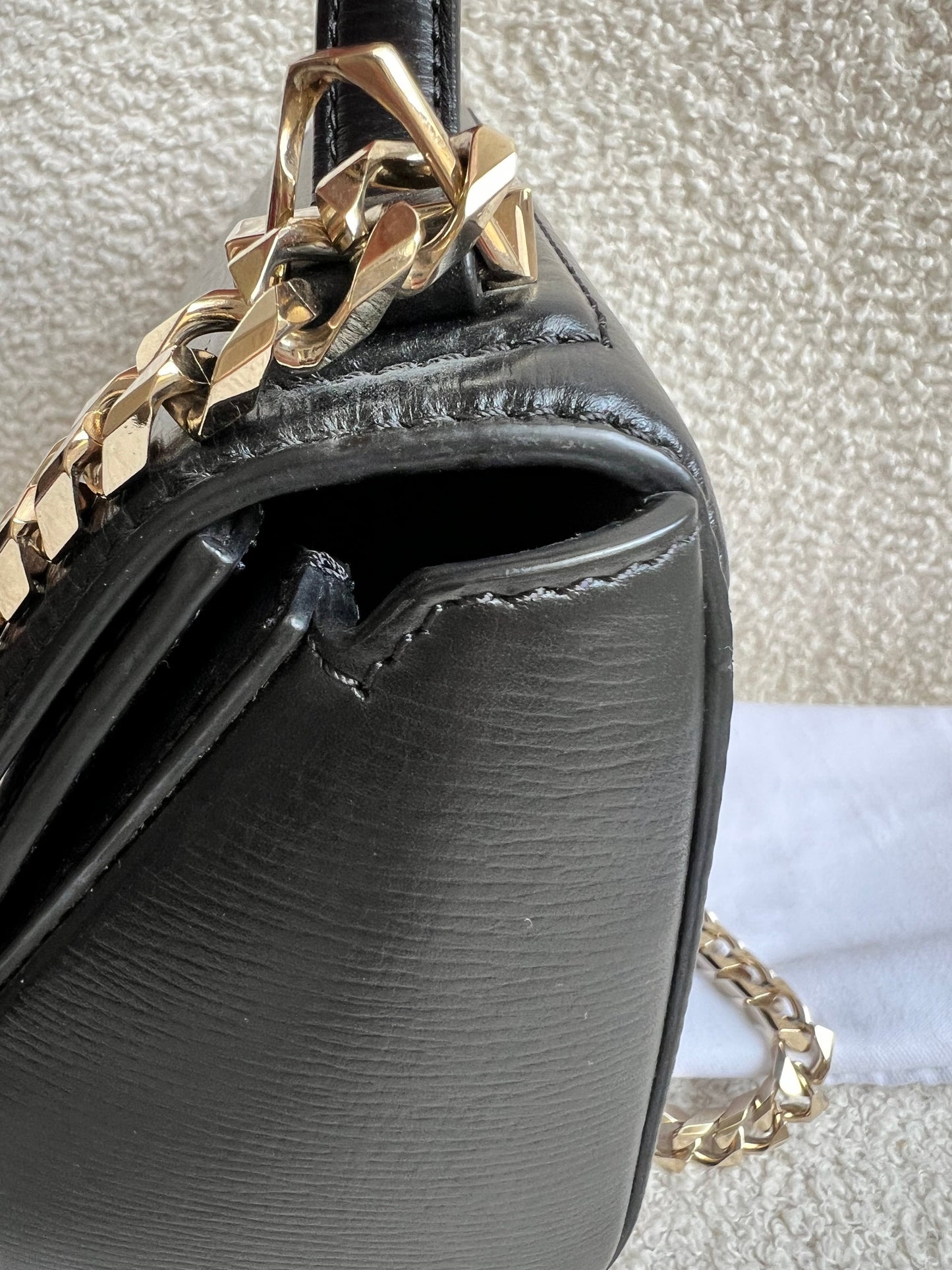 Givenchy Black Mini Pandora Chain Bag