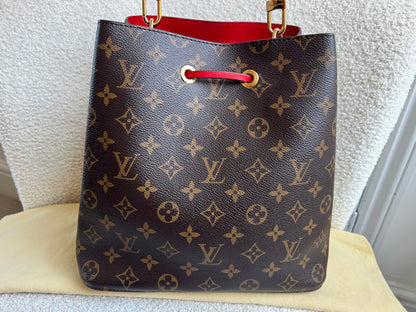 Louis Vuitton Neo Noe Monogram Coquelicot (RRP £1,790)