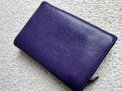 Mulberry Purple French Purse (RRP £275)