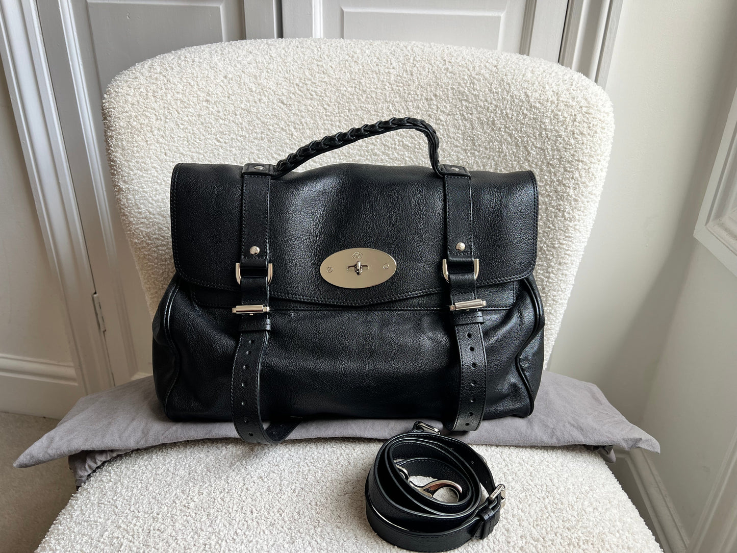 Mulberry Oversized Black Alexa (RRP £1100)