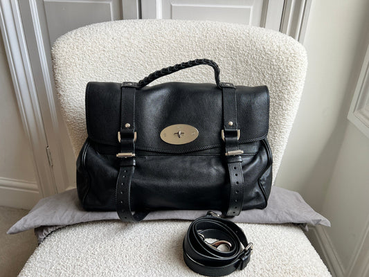 Mulberry Oversized Black Alexa (RRP £1100)
