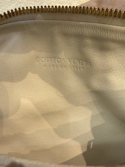 Mini Jodie White Intrecciato Nappa Leather