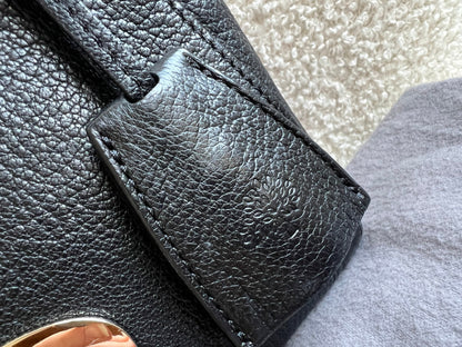 Mulberry Black Regular Lily with Gold Hardware (RRP £995)