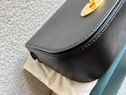Mulberry Black Small Darley Satchel (RRP £595)