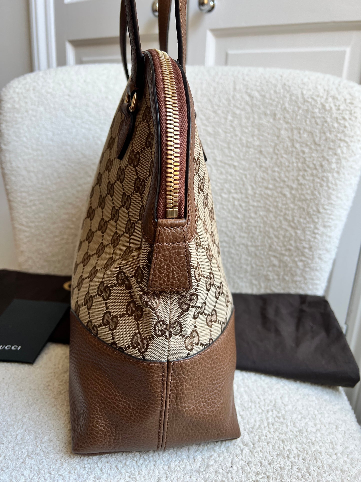 Gucci GG Bree Canvas Shoulder Bag