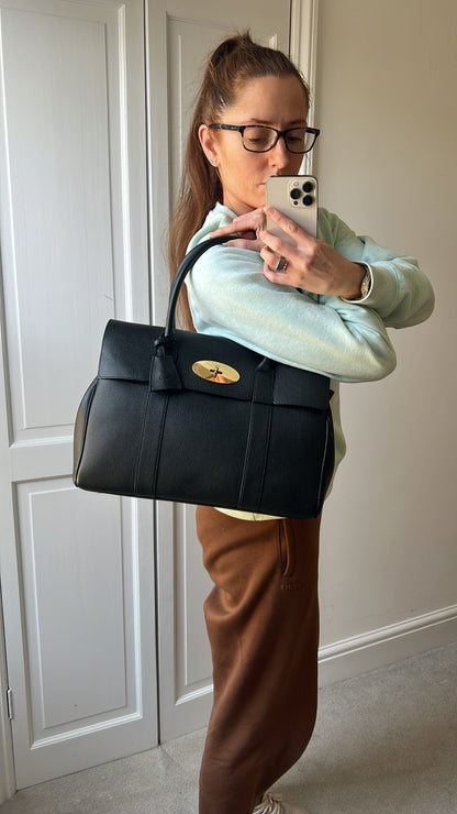Mulberry Black Bayswater (RRP £1095)
