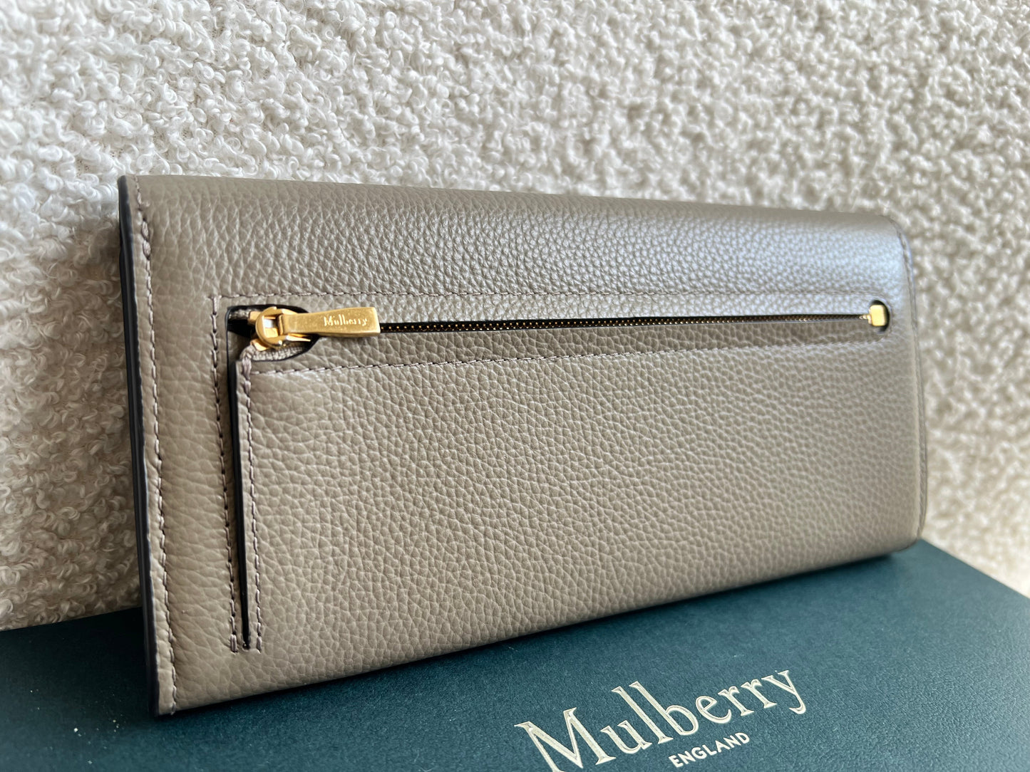 Mulberry Clay Continental Wallet (RRP £375)