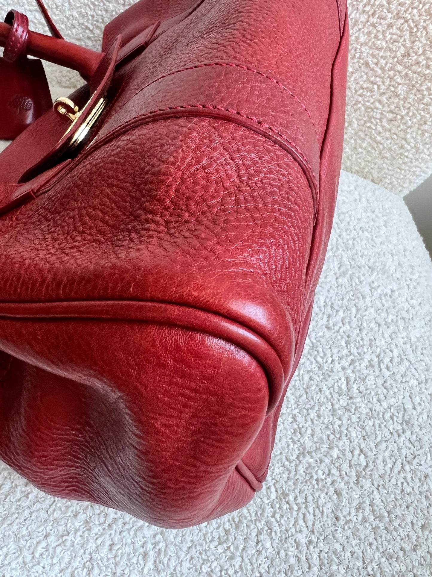 Mulberry Poppy Red Bayswater Satchel (RRP £995)