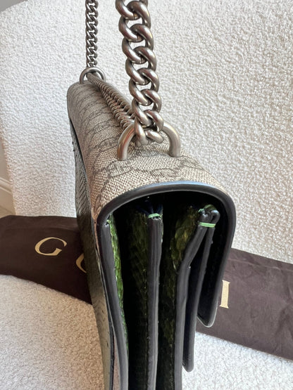 Gucci Dionysus GG Supreme Medium Shoulder Bag (RRP £2,450)