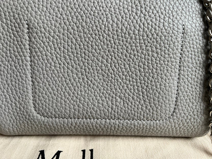 Mulberry Pale Grey Regular Lily Heavy Grain (RRP £1095)