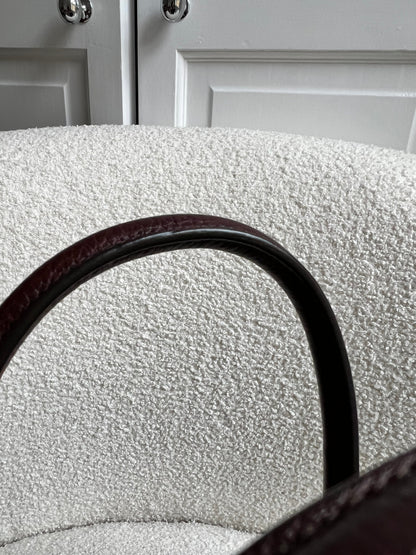 Mulberry Oxblood Small Zipped Bayswater (RRP £1,245)