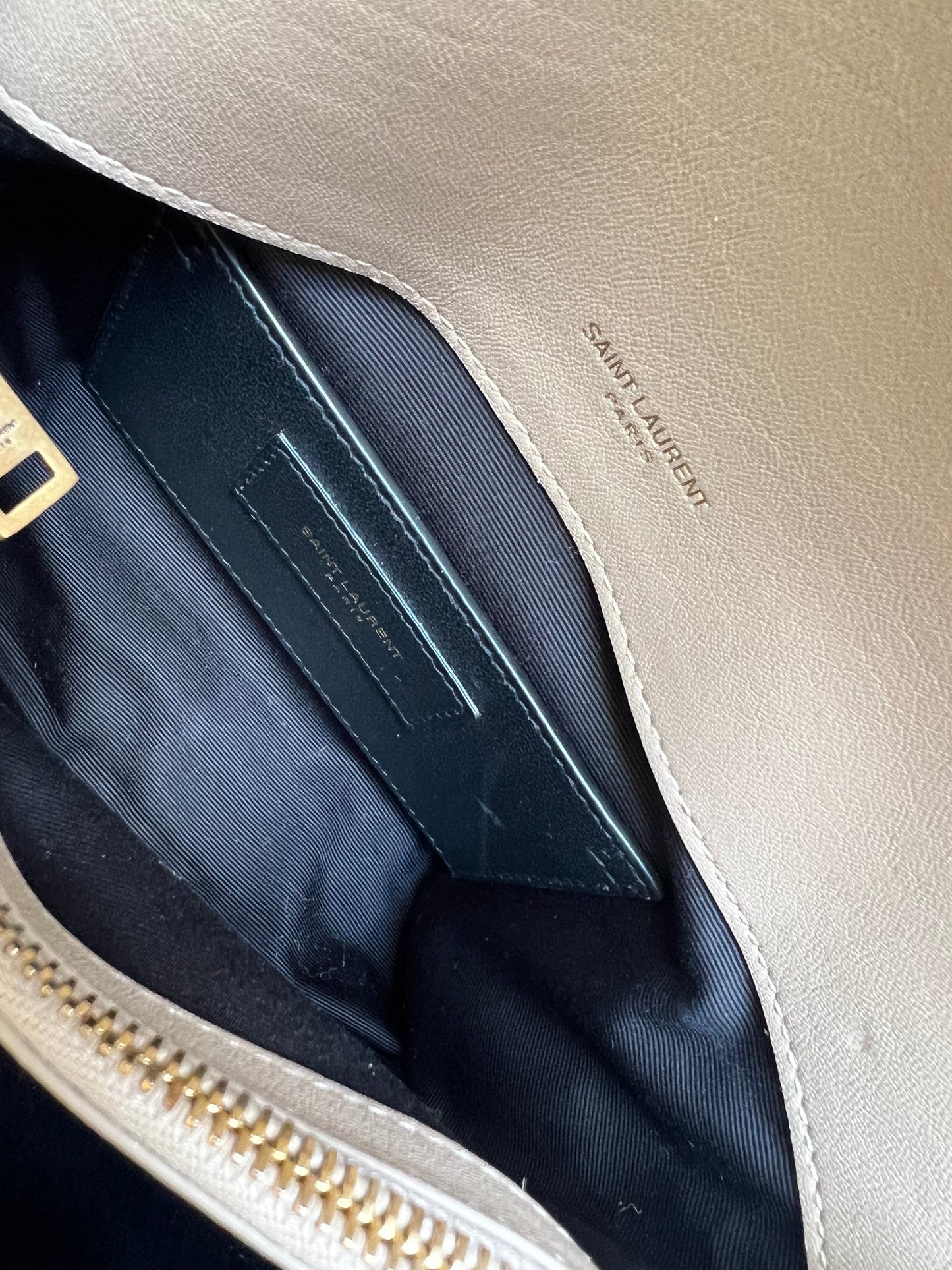 Yves Saint Laurent (YSL) Beige Medium College (£2000)
