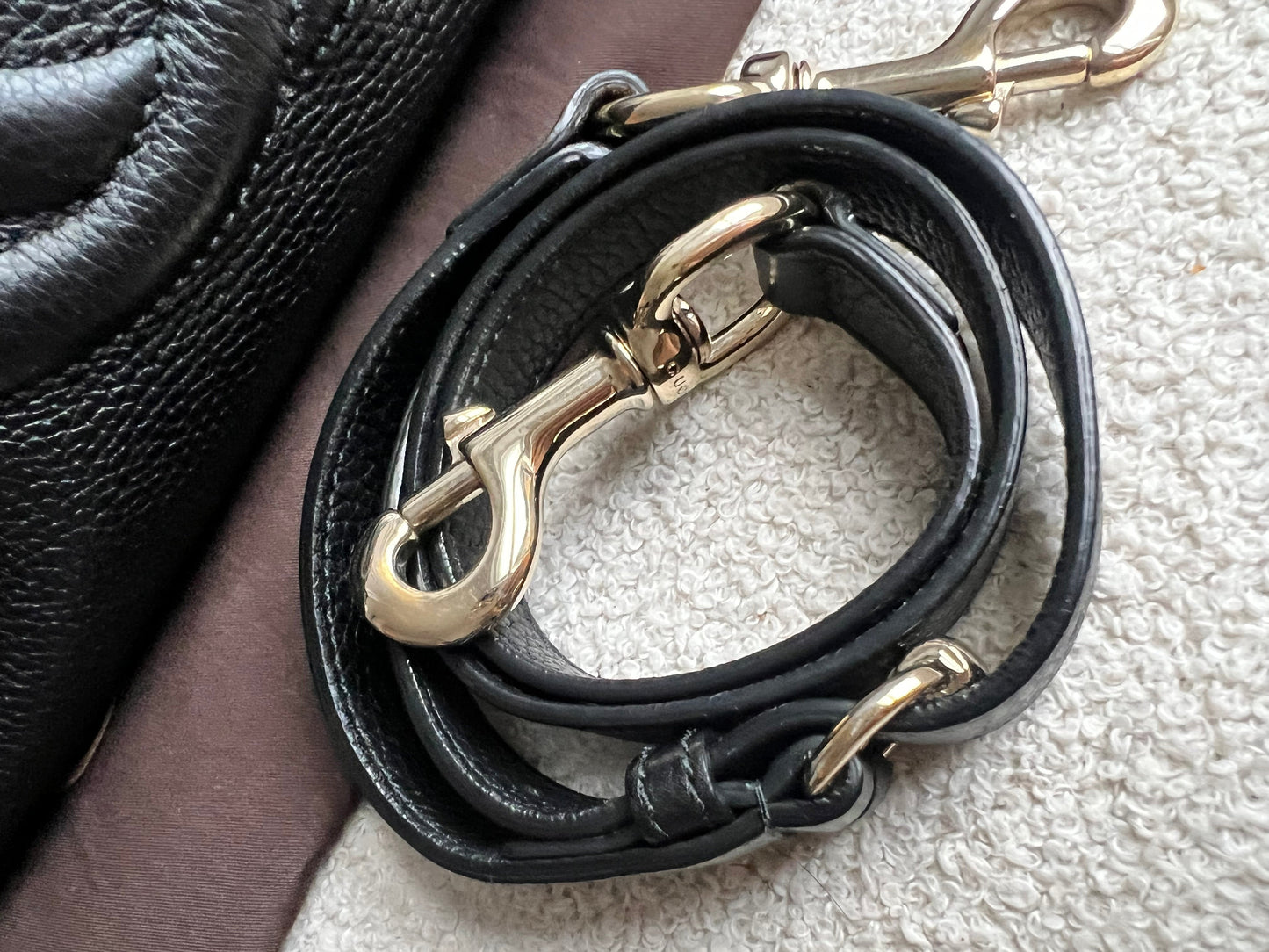 Gucci Soho Large Hobo in Black Pebbled Calfskin