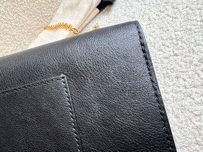Mulberry Black Bayswater Clutch (RRP £495)