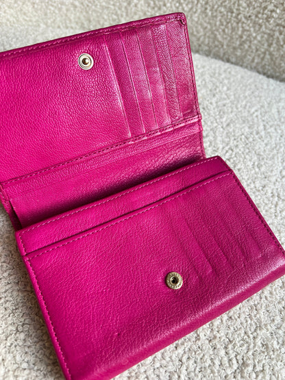 Mulberry Pink French Purse (RRP £275)