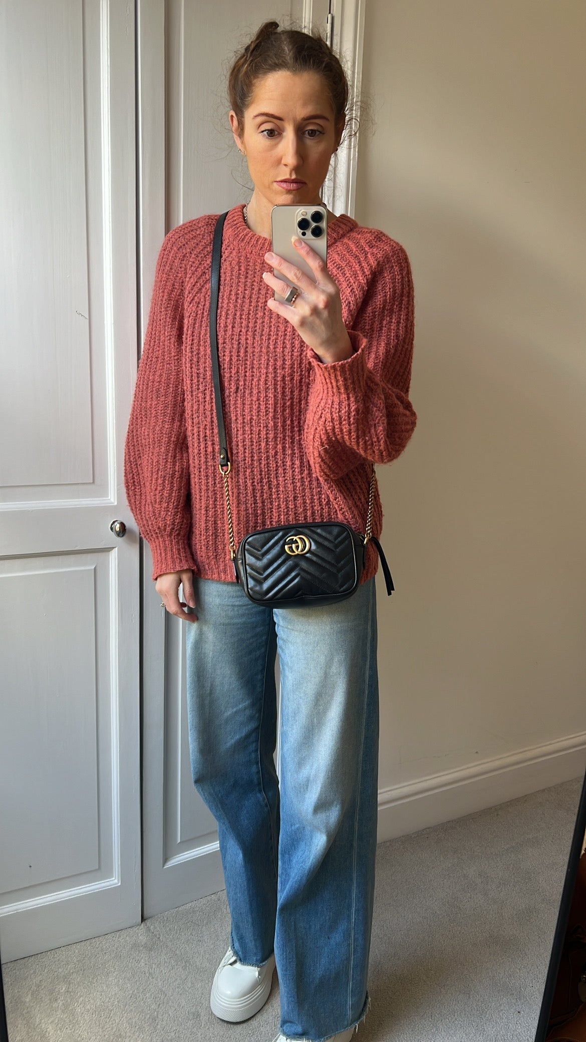 Gucci GG Black Marmont Mini Shoulder Bag (RRP £1,360)