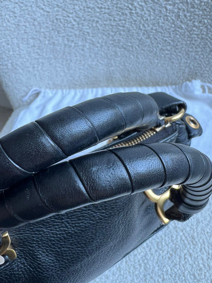 Chloe Black Mini Marcie Double Carry Bag