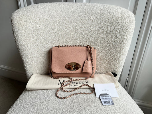 Mulberry Rose Petal Regular Lily with Gold Hardware (RRP £995)