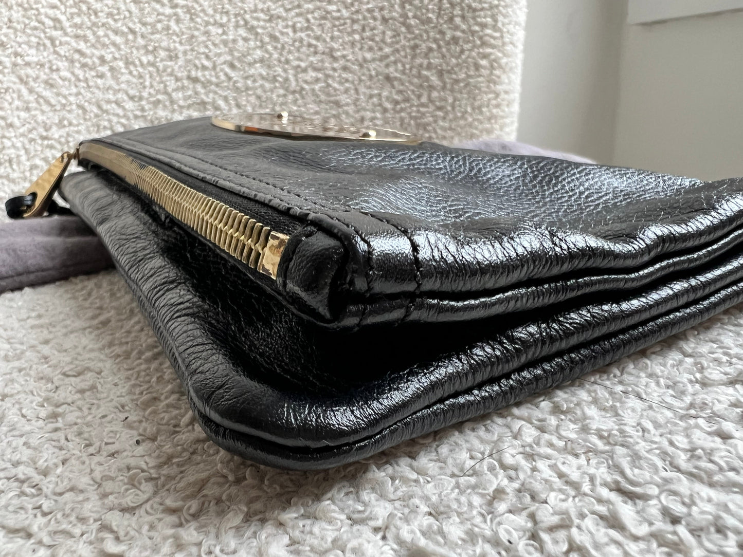 Mulberry Black Daria Clutch (RRP £550)