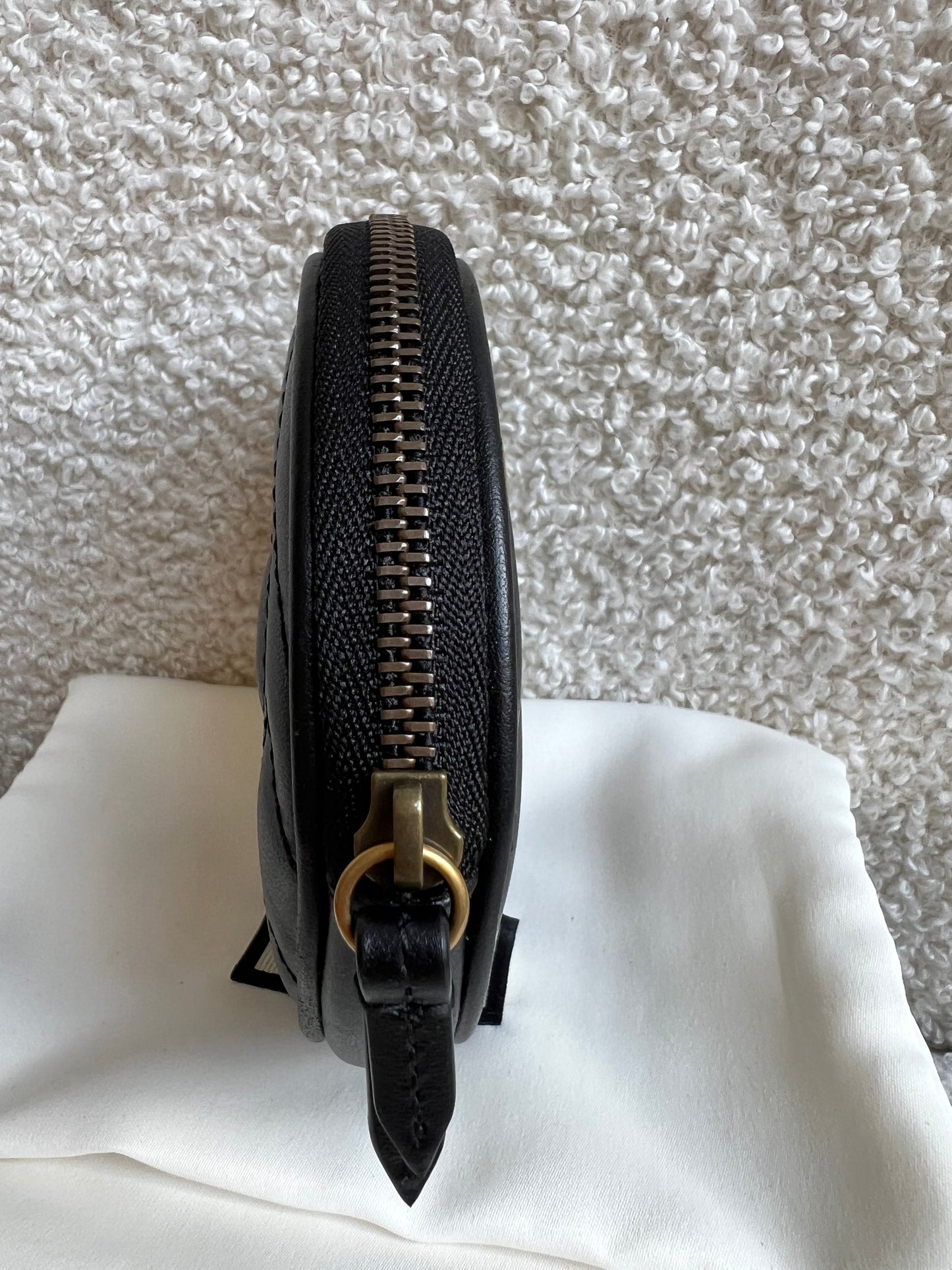 Gucci Black GG Marmont Coin Pouch (RRP £350)