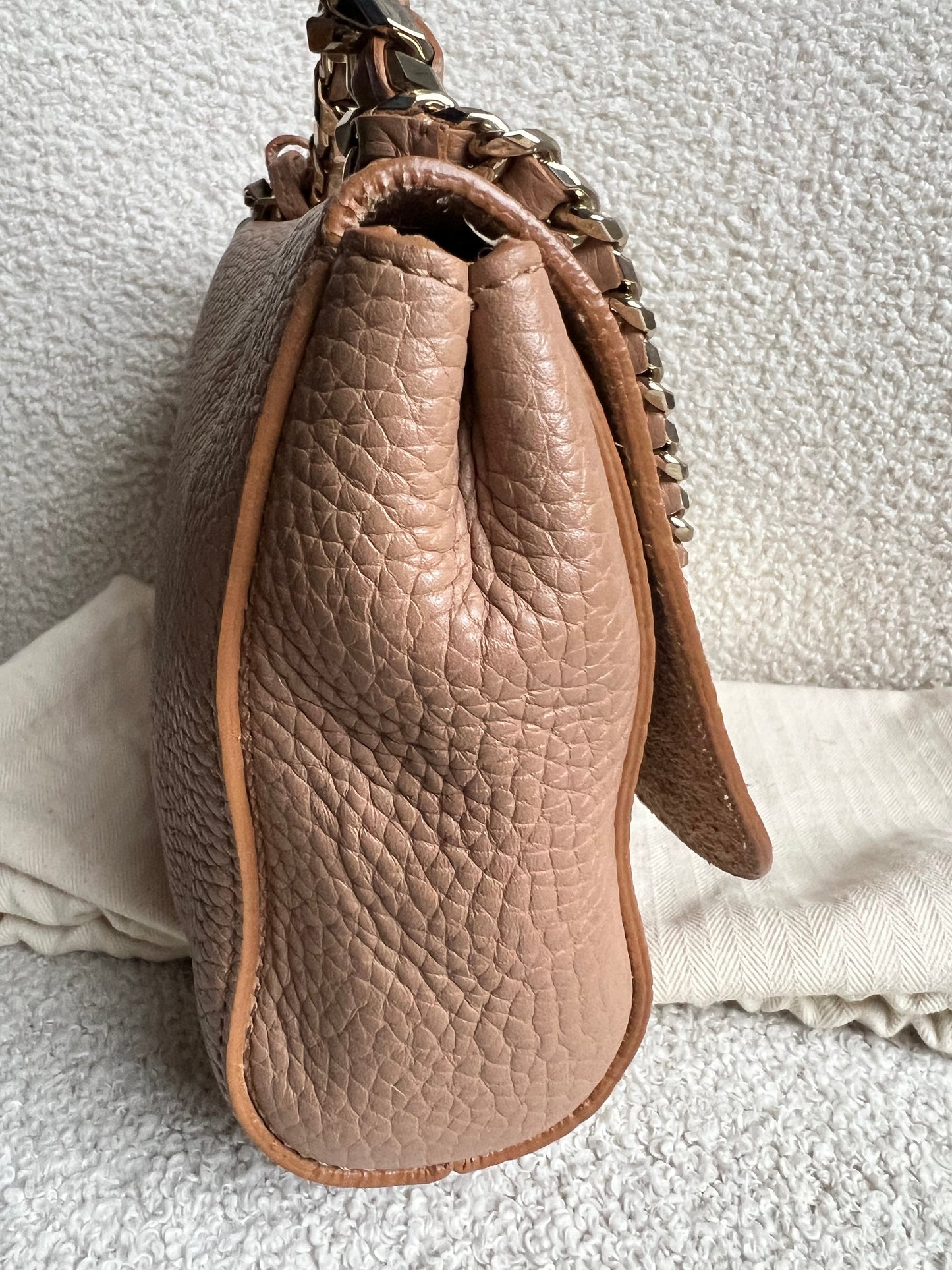 Mulberry Light Salmon Regular Top Handle Lily (RRP £1095)