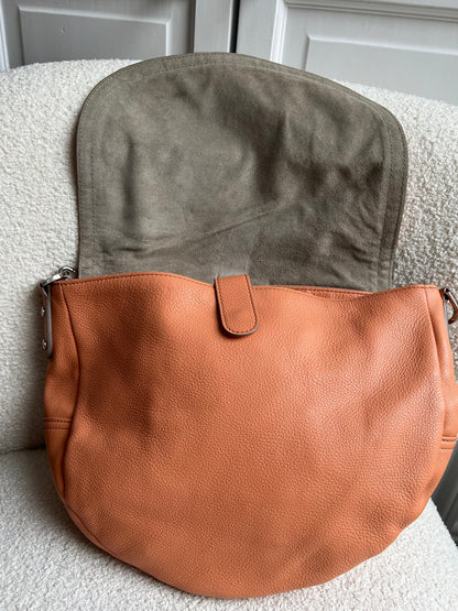 Mulberry Apricot Large Effie Satchel