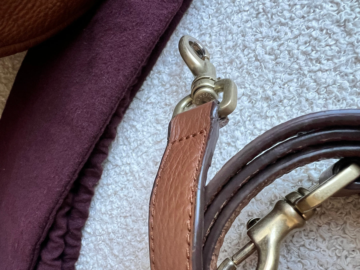 Mulberry Oak Large Effie Satchel